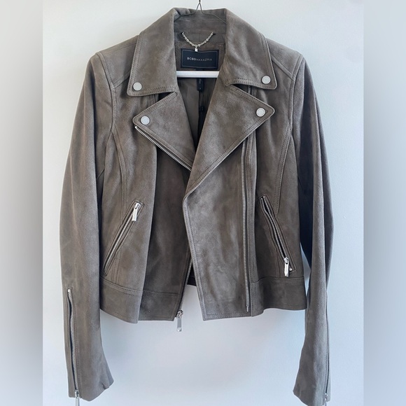 BCBG NWT SANTANA SUEDE JACKET - Picture 5 of 6